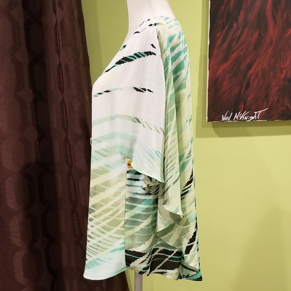 NWT JM Collection Blouse With Detachable Chain - Picture 2 of 6